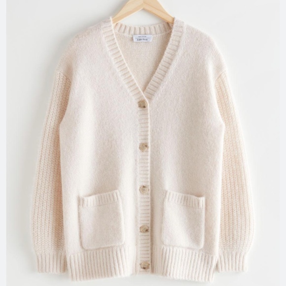& Other Stories Oversized Cardigan - Picture 1 of 9